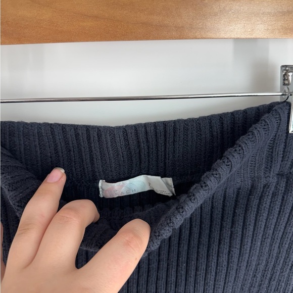 FP Beach Knit Elastic Waistband High Rise Maxi Skirt - Picture 2 of 3